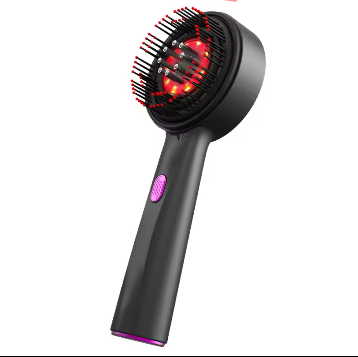 Electric Vibration Massage Comb Red Light Therapy Hair Growth Massage Scalp Brush Anti H.