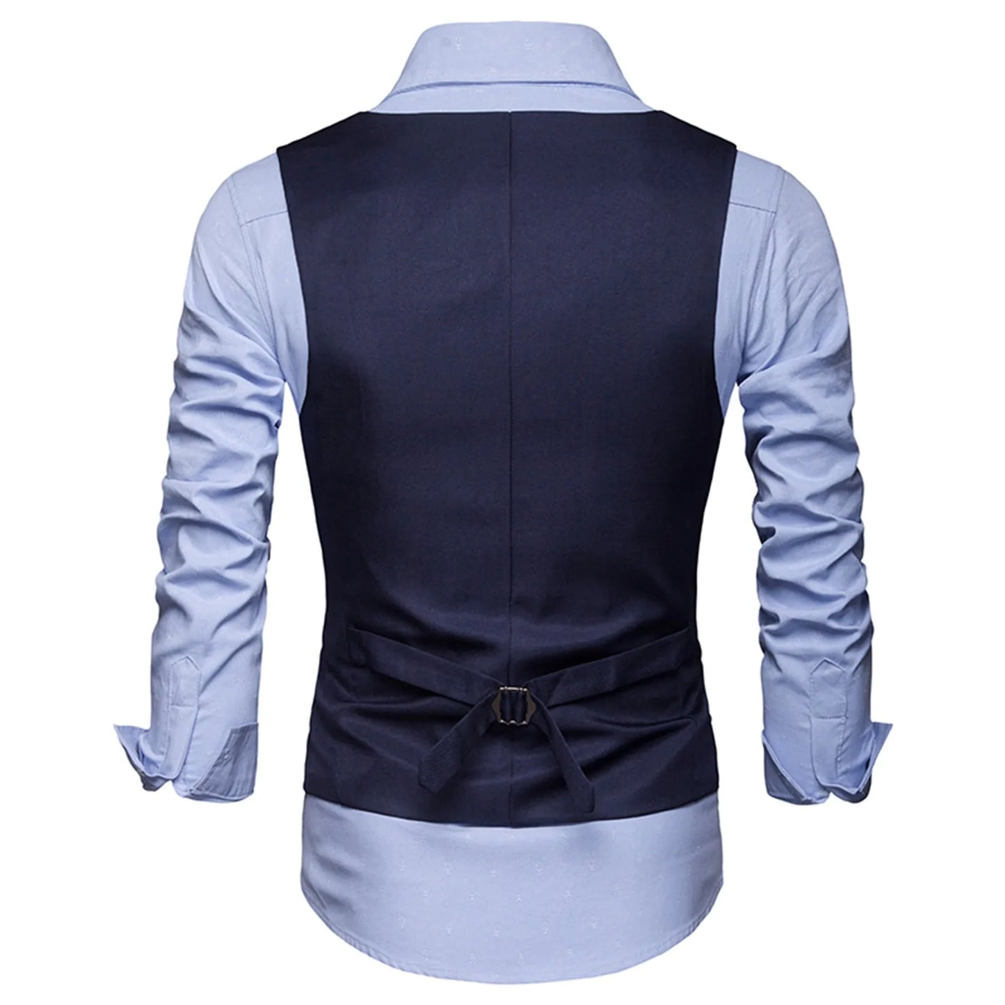 High Quality Dress Vest Men Slim Fit Groom Wedding Coat Waistcoat